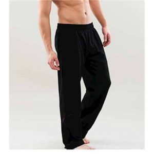Pantalones de Yoga Hombre Negro S-M