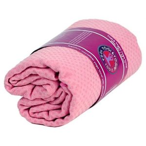 Toalla de Yoga PVC Antideslizante Rosa
