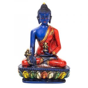 Buda de la Medicina de Color (14 cm)