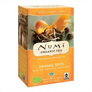 Té Blanco Ecológico Numi Orange Spice (16 x 2,8 g)