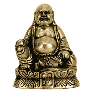 Estatua de Buda Maitreya - 13 cm
