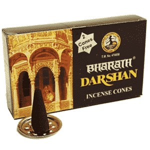 Conos de Incienso Darshan (12 cajas de 12 conos)
