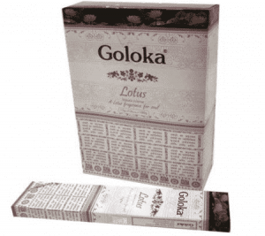 Incienso Loto Goloka (paquete de 12)