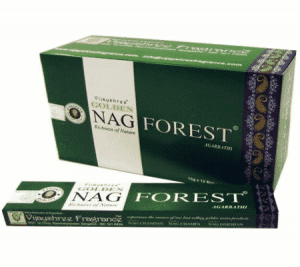 Incienso Golden Nag Forest (12 paquetes)