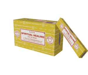Incienso Satya Spiritual Healing (12 paquetes)