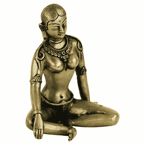 Estatua de Parvati (15 cm)