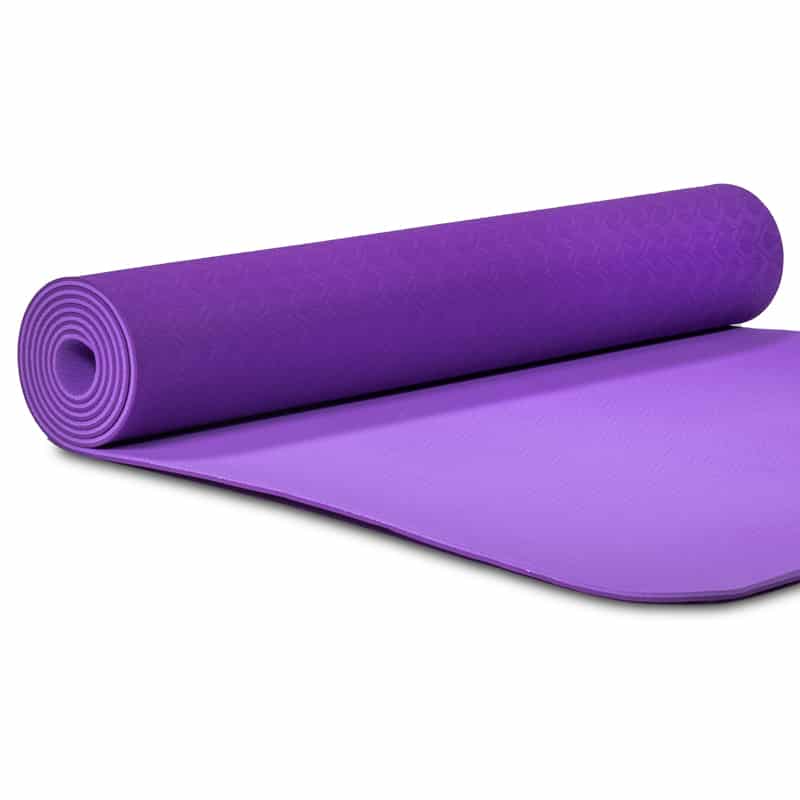 Yogi & Yogini Esterilla de Yoga Premium TPE Morado - 183 x 61 x 0,5 cm (950 gramos)