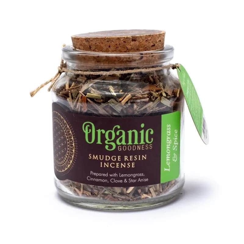 Organic Goodness Hierbas de Incienso Hierba de Limón y Especias (80 gramos)