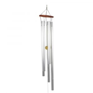 Gong de viento de metal (117 x 10 cm)
