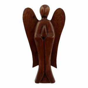 Figura de Madera Ángel (26 x 14 cm)