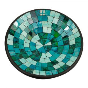 Cuenco Mosaico Azul Mixto (38 cm)