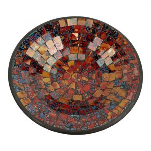 Cuenco Mosaico Mezcla Púrpura (28 cm)