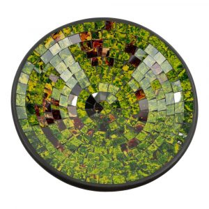 Cuenco Mosaico Verde Bosque (28 cm)