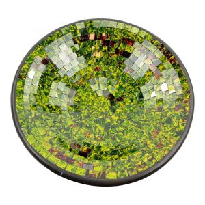 Cuenco Mosaico Verde Bosque (37 cm)