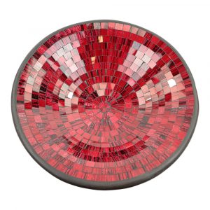 Cuenco Mosaico Rojo (37 cm)