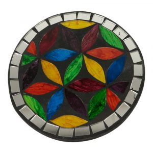 Posavasos de Mosaico Multicolor (Set de 4)