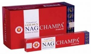 Incienso Golden Nag Champa (12 paquetes)
