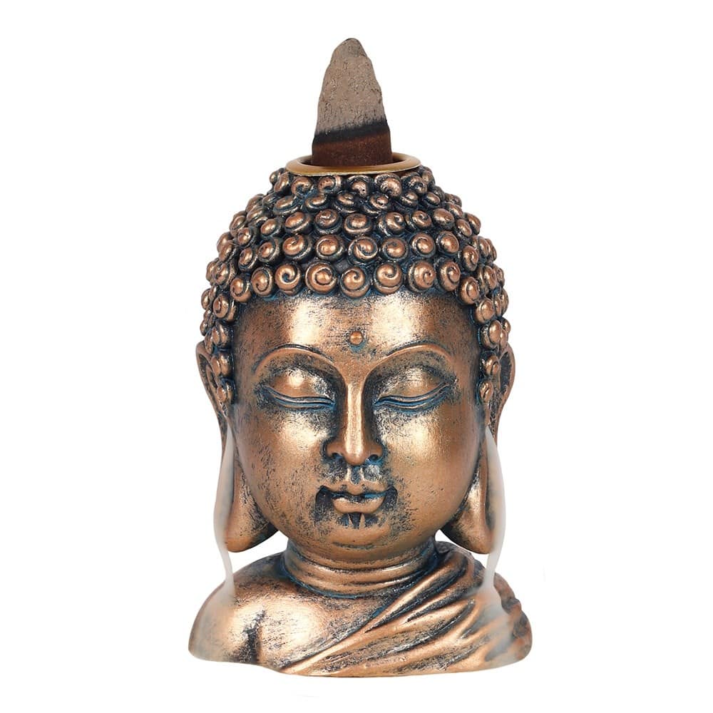 Quemador de Incienso Cabeza de Buda