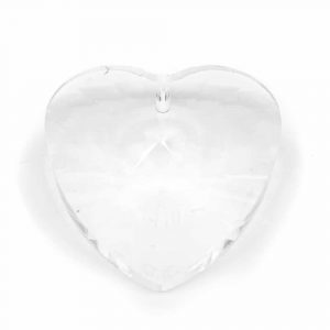 Cristal Arco Iris - en Forma de Corazón (40 mm)