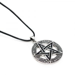 Amuleto Pentagrama Negro