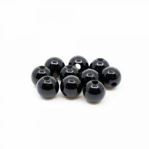 Piedras Sueltas de Turmalina Negra - 10 piezas (6 mm)