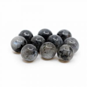 Cuentas de Sueltas de Labradorita - 10 piezas (6 mm)