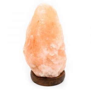 Lámpara de sal del Himalaya rosa (1-2 kg) aprox. 15 x 11 x 9 cm