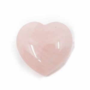 Cuarzo Rosa en forma de Corazón (20 mm)