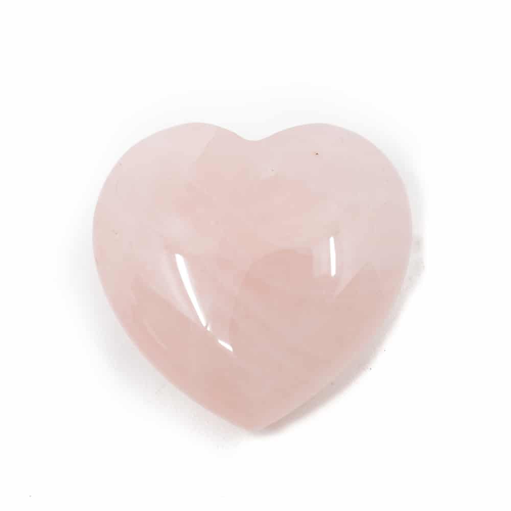 Cuarzo Rosa en forma de Corazón (20 mm)