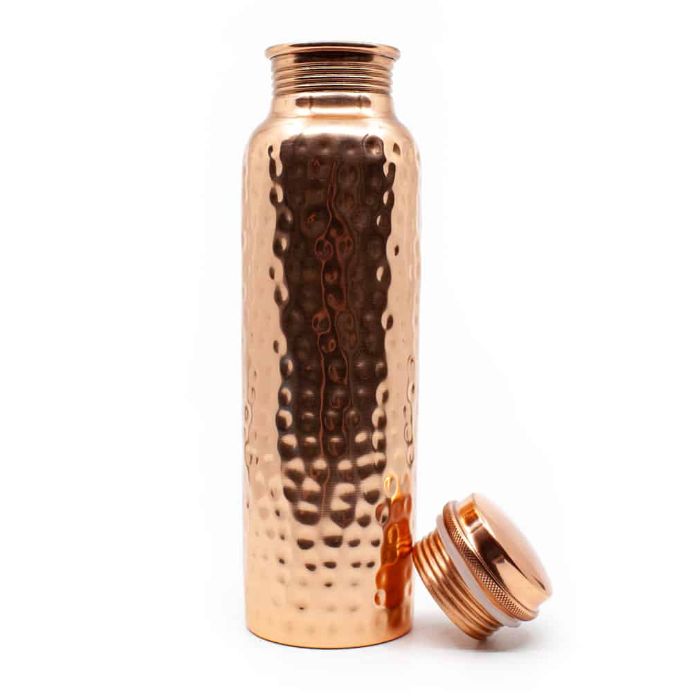 Botella de agua de cobre Spiru - 900 ml