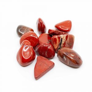 Piedras de Jaspe Rojo (20 a 40 mm) - 200 gramos
