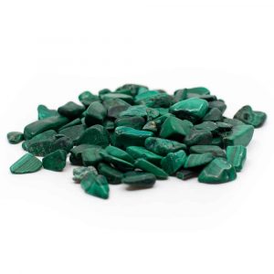 Piedras de Malaquita (5 a 10 mm) - 100 gramos