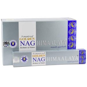 Incienso Golden Nag Himalaya (12 paquetes)