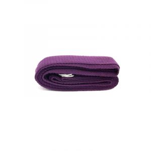 Cinturón de Yoga D-Ring Morado