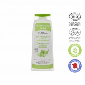 Agua Limpiadora para Bebés Vegana Alphanova con Manzanilla Ecológica (200 ml)