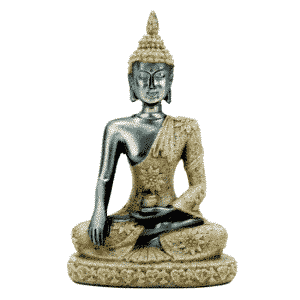 Estatua de Buda Acabado en Arena (10 cm)