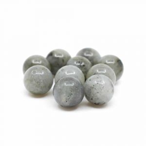 Piedras Sueltas de Espectrolita - 10 piezas (12 mm)
