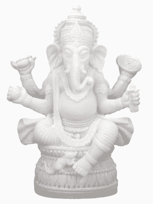 Estatua de Ganesha (17 cm)