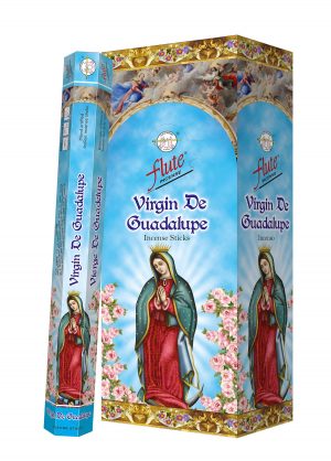 Incienso Flute Virgen de Guadalupe (6 paquetes)