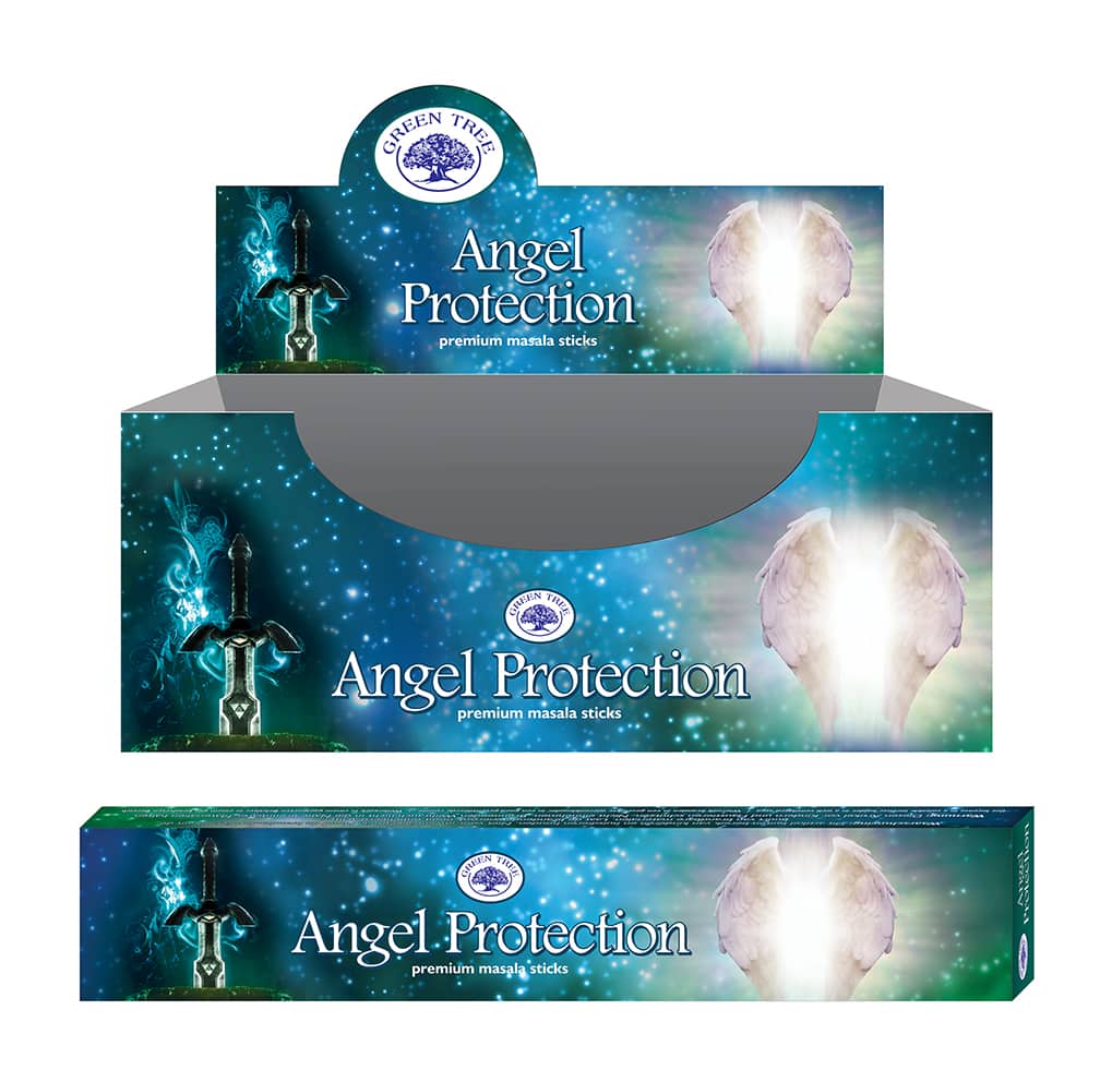 Incienso Green Tree Angel Protection (12 paquetes)