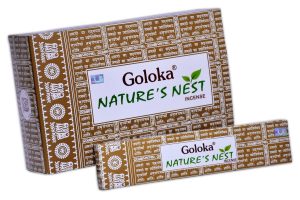 Incienso Goloka Nature’s Nest (12 paquetes)