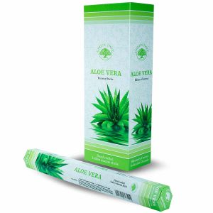 Incienso de Aloe Vera Green Tree (6 paquetes)