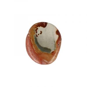 Piedra de bolsillo de jaspe policromado