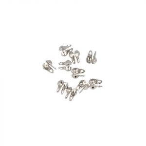 Pinzas de acero inoxidable -2,4 mm (10 piezas)