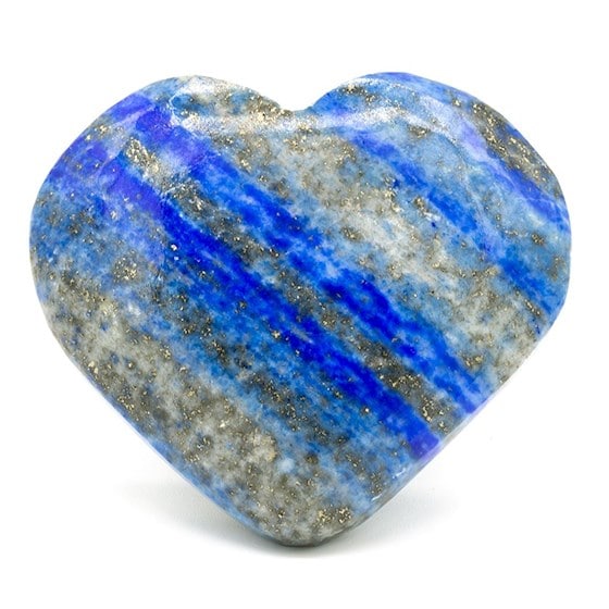 Piedra en Forma de Corazón de Lapislázuli