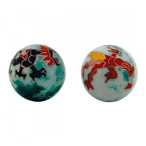 Esferas Chinas Dragón y Fénix - 3 cm