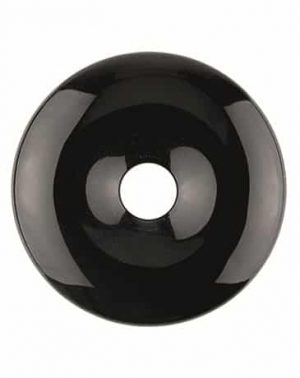Donut Obsidiana Negra (40 mm)