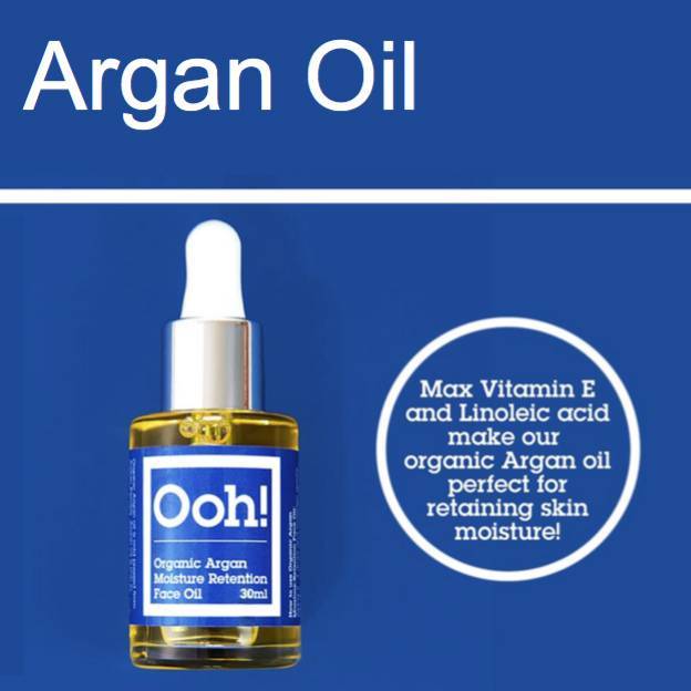 Oils of Heaven Vegan Organic Argan Moisture Retention Face Oil