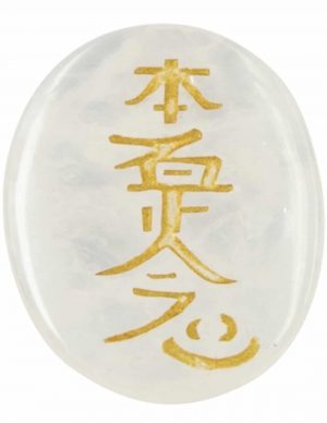 Piedra de Reiki Hon-Sha-Ze-Shon-Nen Cristal de Roca