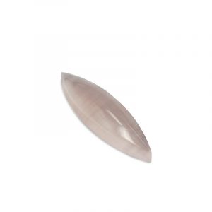 Piedra de cuarzo rosa ovalada A (modelo 1)